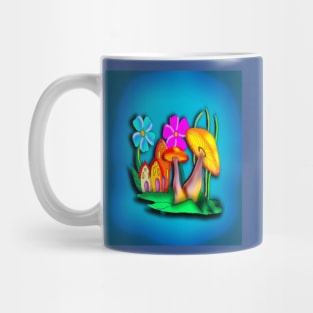 Mushroom Town Mug